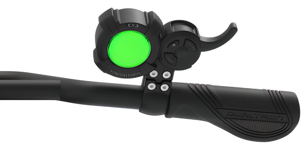 Hulajnoga elektryczna DUALTRON Raptor 2 Czarny minimalistyczn kierownica lekka wysokosc 118 cm podrozowanie w wyprostowanej pozycji ciala intuicyjny wyswietlacz LCD pelen kontrast i widocznosc bardzo wyraznie widoczne informacje