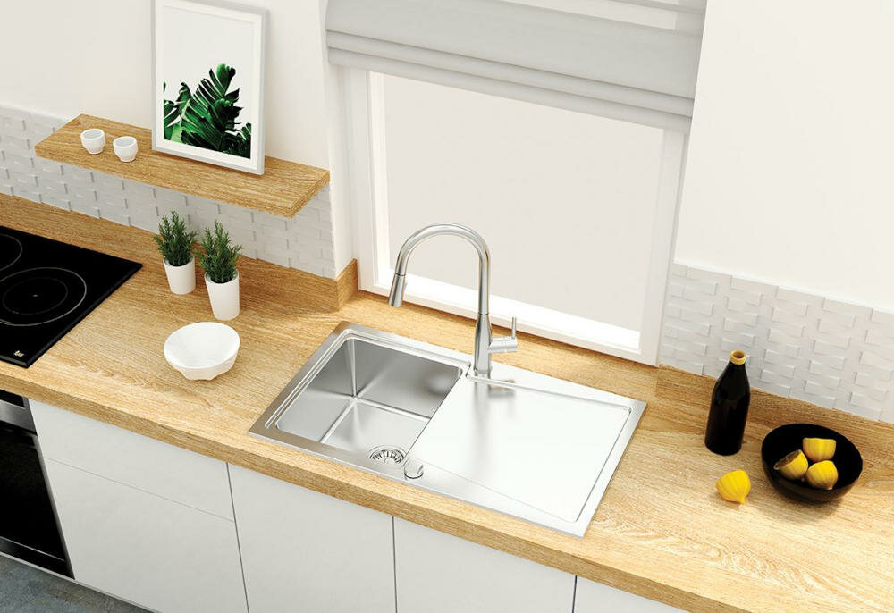 DEANTE Lukrecja BDH 072M aerator napowietrzanie strumień elastyczna wylewka wyciągana słuchawka komfort napowietrzony deszczowy