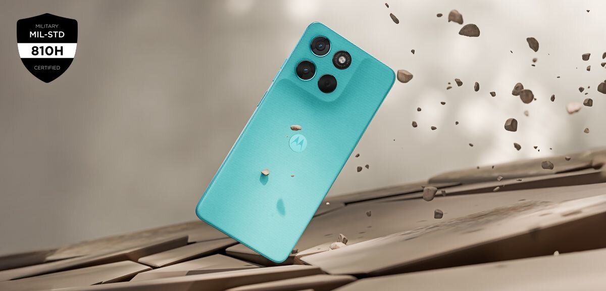 MOTOROLA Moto G57 Power 5G MIL-STD-810H Gorilla Glass 7i odporność IP64