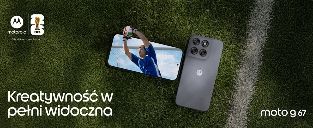 MOTOROLA Moto G67 smartfon 5G AMOLED Sony LYTIA 600 bateria 5200 mAh