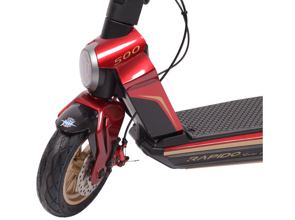 Hulajnoga elektryczna MV AGUSTA Rapido Serie Oro 10 Czarny odpowiednio dopasowany podest