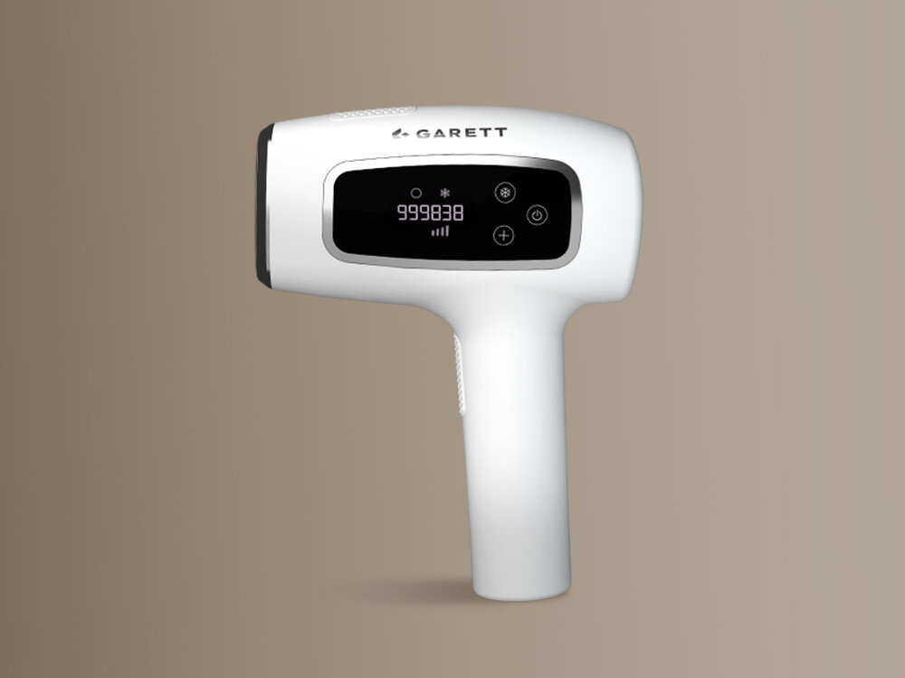 Depliator GARETT Beauty Flash Sense Biały tryb automatyczny, ręczny, pełna kontrola, skuteczność