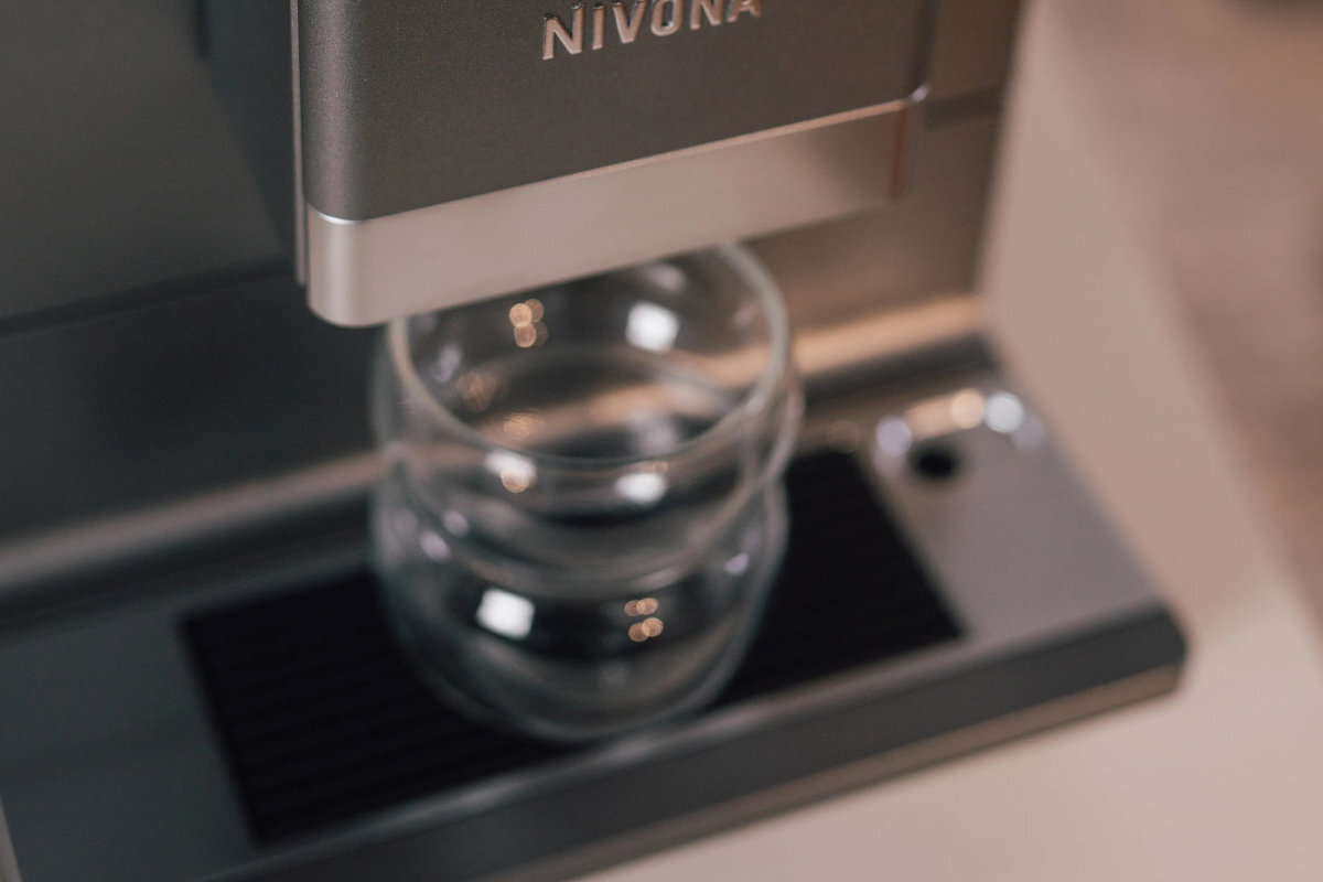 NIVONA Nivo 9103 - zbliżenie na pustą szklankę