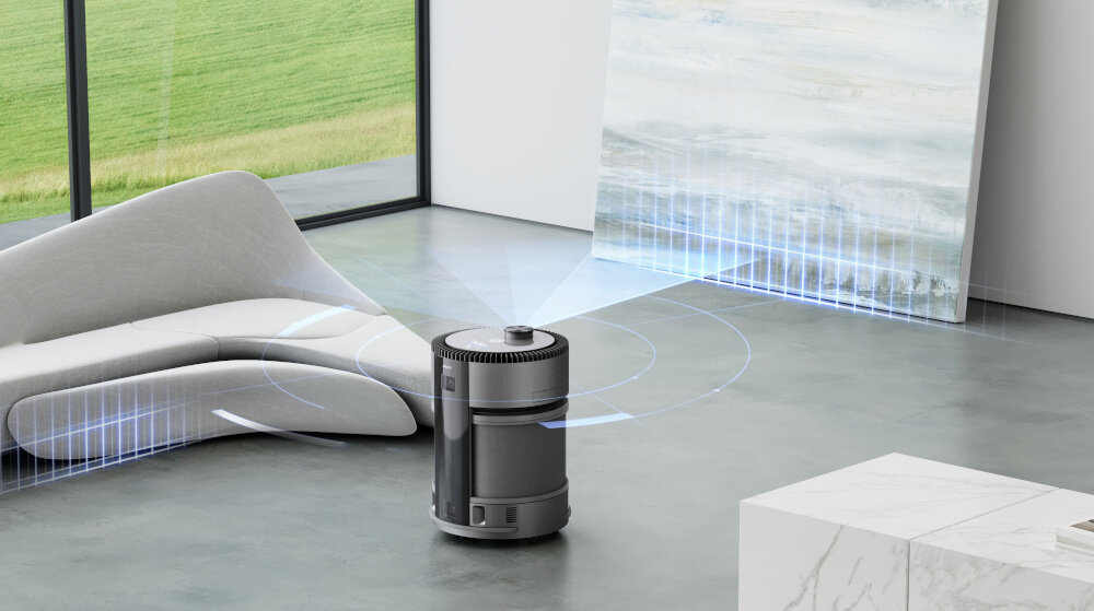 Ecovacs AIRBOT Z1 wykrywanie elementów