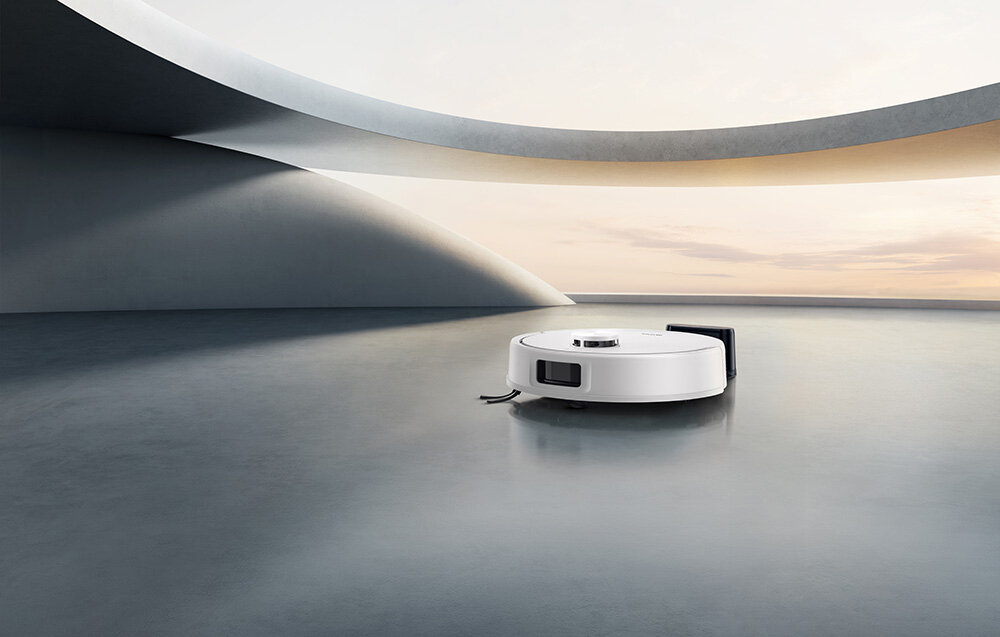 Robot sprzątający MOVA E20S Pro Wydajny silnik TurboForce osiąga prędkość do 80 000 obrotów na minutę siłę ssania wynoszącą aż 13 000 Pa zabrudzeń z twardych podłóg i dywanów Funkcja Carpet Boost a