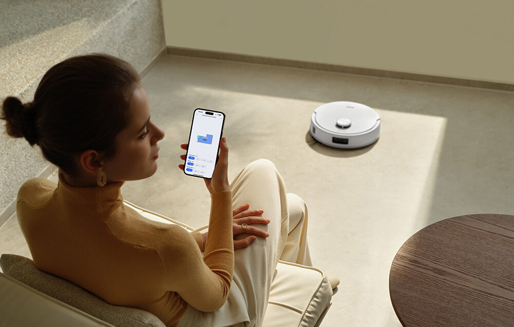 Robot sprzątający MOVA E20S Pro Plus bateria pojemność Długa praca i smart kontrola czas pracy czas ładowania Intuicyjny interfejs