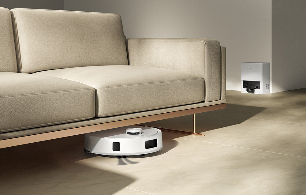 Robot sprzątający MOVA E20S Pro Plus Automatyczne usuwanie kurzu do szczelnego worka o pojemności 4 litrów wygodne rozwiązanie