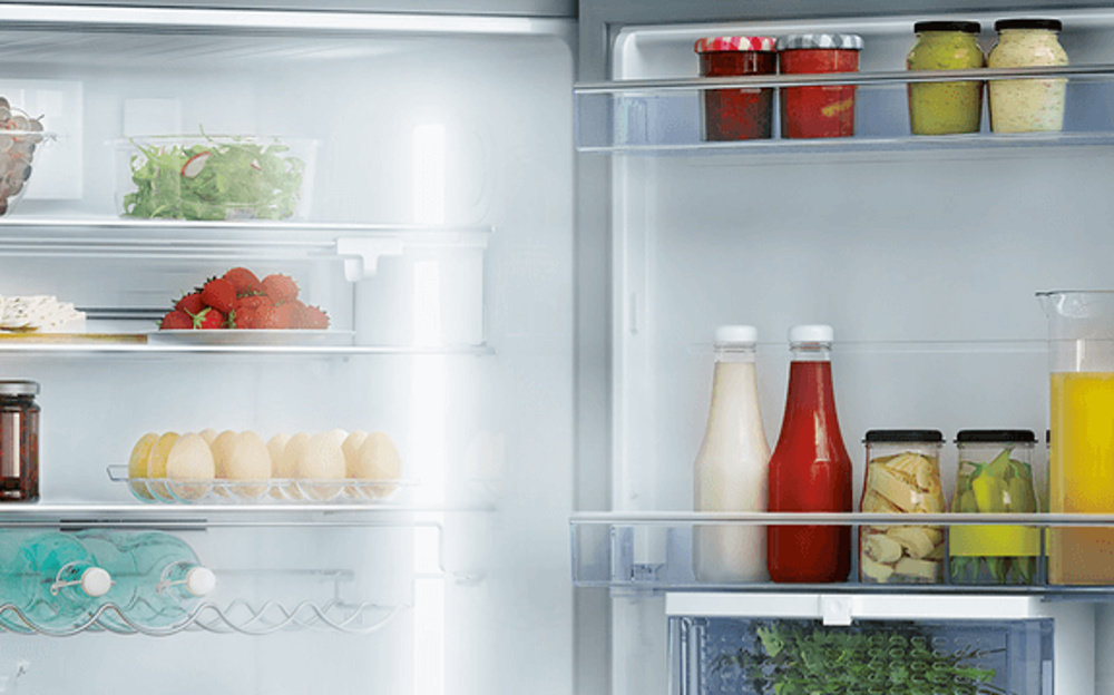 Lodówka BEKO RSSA290M21W - Oświetlenie LED