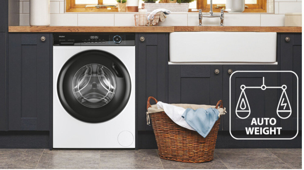PRALKA HAIER I-PRO 3 HW100-B14939-S 10KG, A, 1400RPM DIRECTMOTION oszczędność wody i energii
