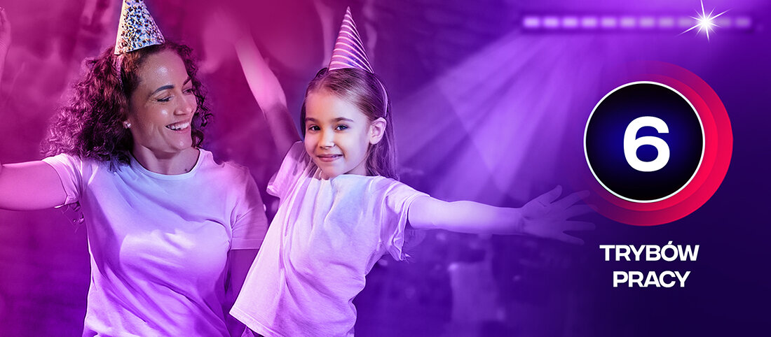 Belka LED MUSICMATE LGH36 UV PartyPulse - Efekt UV - Magia fluorescencji, Możliwość regulacji przejść