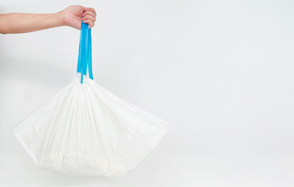 Worki do kuwety CATLINK Open X wygląd design prezentacja wizualizacja Higieniczne usuwanie żwirku