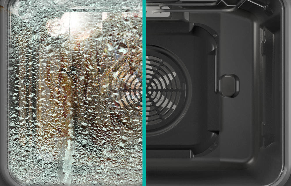 Kuchnia GORENJE MEKS5121W czyszczenie parą woda 