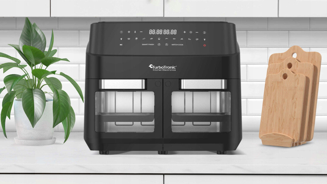 Piekarnik TURBOTRONIC TT-DAF7W Czarny Automatyczne programy potrawy proces możliwości różnorodne dania