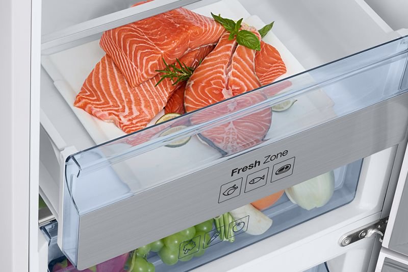 Samsung Szuflada Fresh Zone. Idealne warunki przechowywania Samsung Szuflada Fresh Zone. Idealne warunki przechowywania