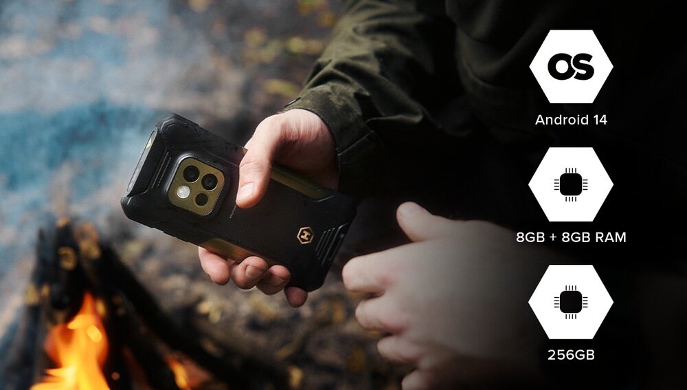 Smartfon MYPHONE Hammer Construction 2 5G Thermal Military Edition  