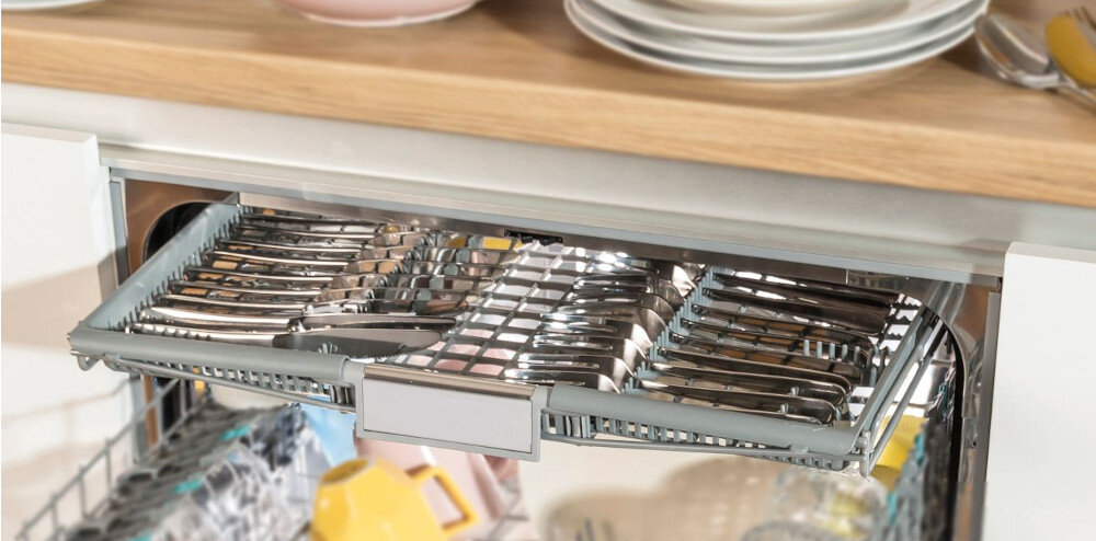 Zmywarka GORENJE GV643E90 taca na sztućce szuflada góra