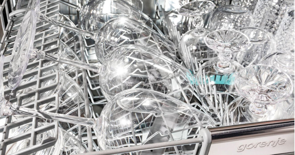 Zmywarka GORENJE GV643E90 program szkło szklane naczynia ochrona delikatne mycie