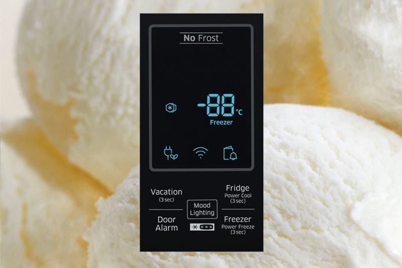 Samsung Power Freeze. Szybkie zamrażanie produktów Samsung Power Freeze. Szybkie zamrażanie produktów