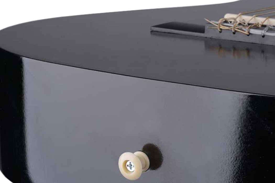 Gitara klasyczna NN BD 38 4/4 Czarny nauka zabawa struny wspomaganie dzieci młodzież dorośli wykonanie