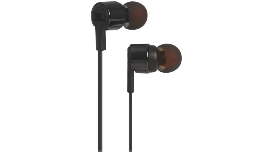 Słuchawki Dokanałowe JBL T210 Czarne - Ogólny Wygląd