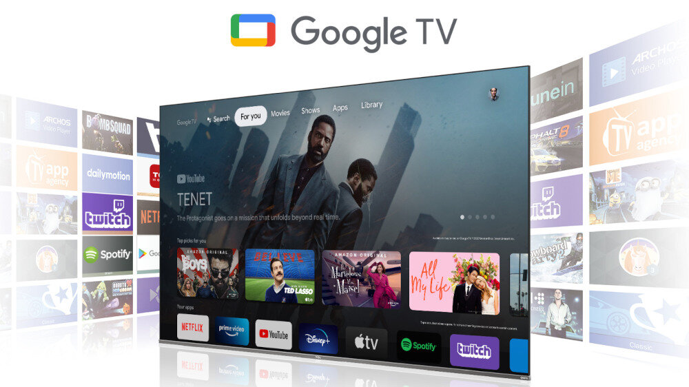 Telewizor TCL C845  - google tv