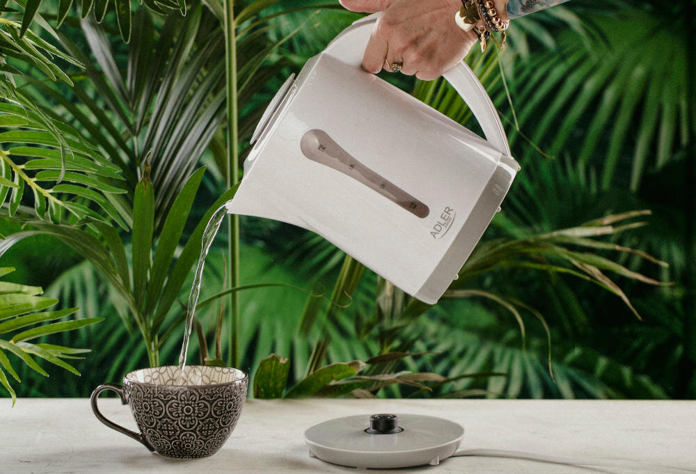 Czajnik ADLER AD 1244 pojemność woda herbata kawa moc 2200 W wybór