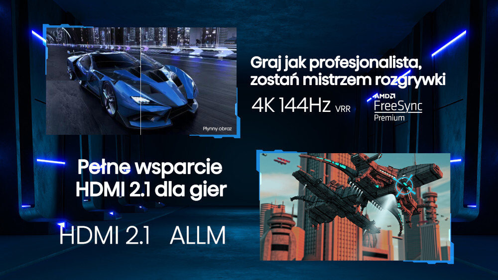 Telewizor HISENSE U7KQ  - hdmi 2.1