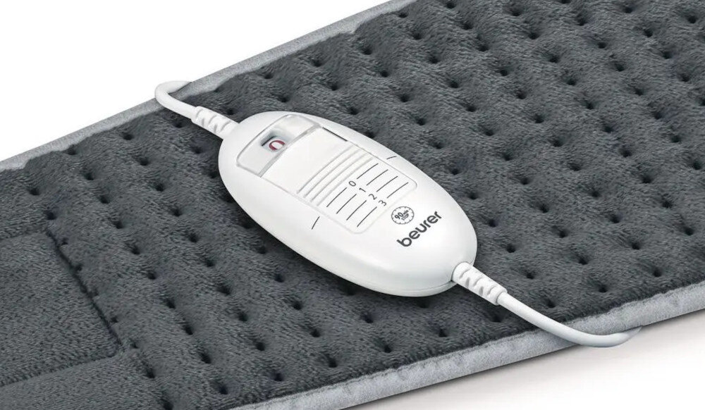 Poduszka rozgrzewająca BEURER HK 49 Wybór poziomu ciepła Trzy tryby grzania  dopasowanie potrzeby intensywność Funkcja szybkiego nagrzewania regeneracja