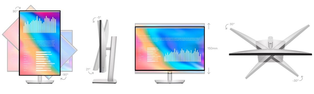 Monitor DELL UltraSharp U3023E - regulacja