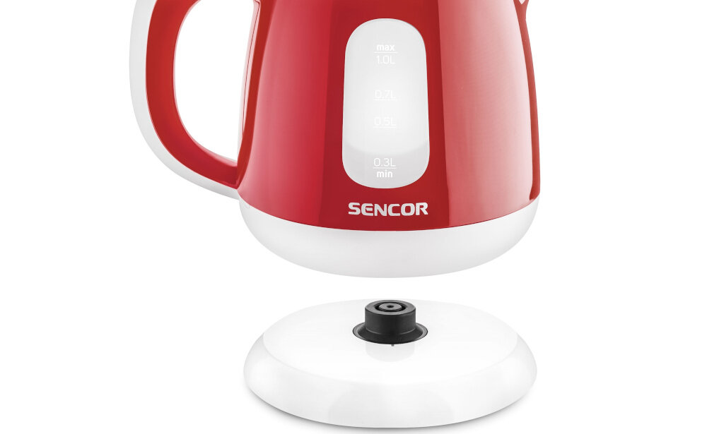 Czajnik SENCOR SWK trwalosc konstrukcja wnetrze stal plastik szklo