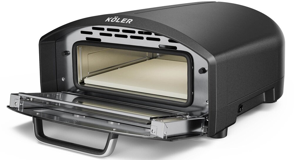 Piec do pizzy KOLER Bene Voltera kamień kordierytowy, równomierne rozprowadzenie ciepła, stabilna temperatura