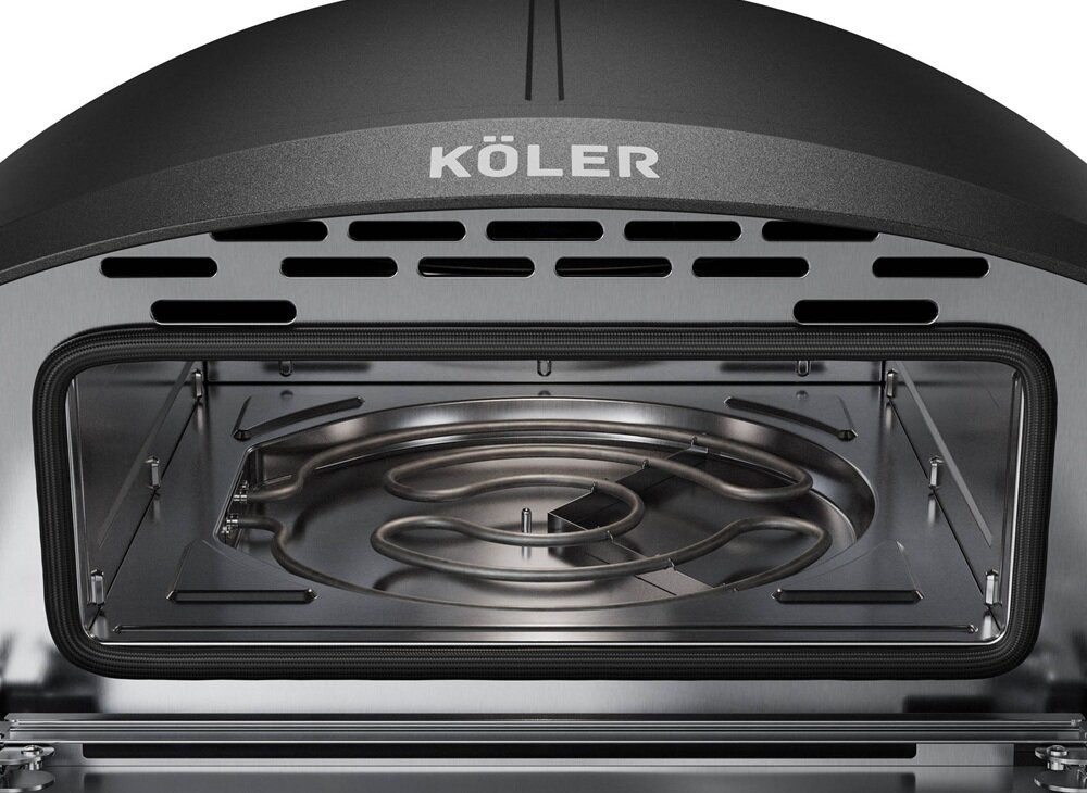 Piec do pizzy KOLER Bene Voltera system Dual Heat System, grzałka góra/dół, regulacja temperatury i czasu