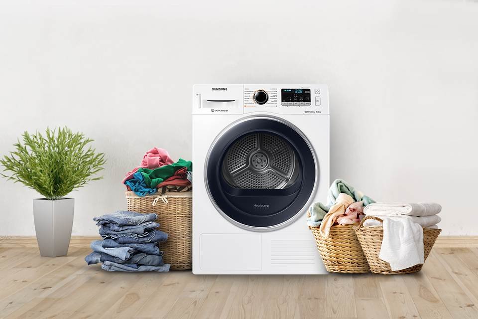 Samsung Imponująca pojemność. Aż 9 kg załadunku! Samsung Imponująca pojemność. Aż 9 kg załadunku!