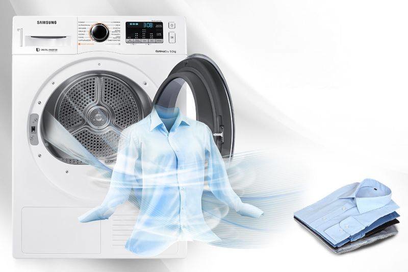 Samsung Ochrona tkanin przed pognieceniem. Funkcja Samsung Ochrona tkanin przed pognieceniem. Funkcja