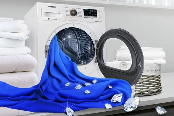 Samsung Dba o delikatne tkaniny. Bęben Diamond Samsung Dba o delikatne tkaniny. Bęben Diamond