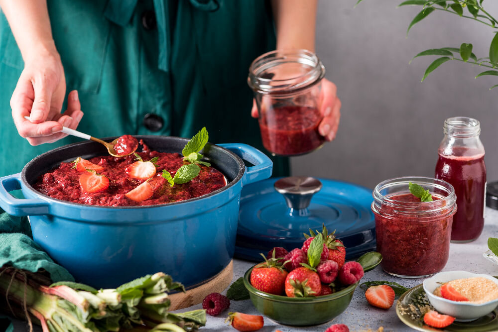 Garnek VINTAGE VC2P2619BL20CP Szary 26 cm powłoka emaliowana