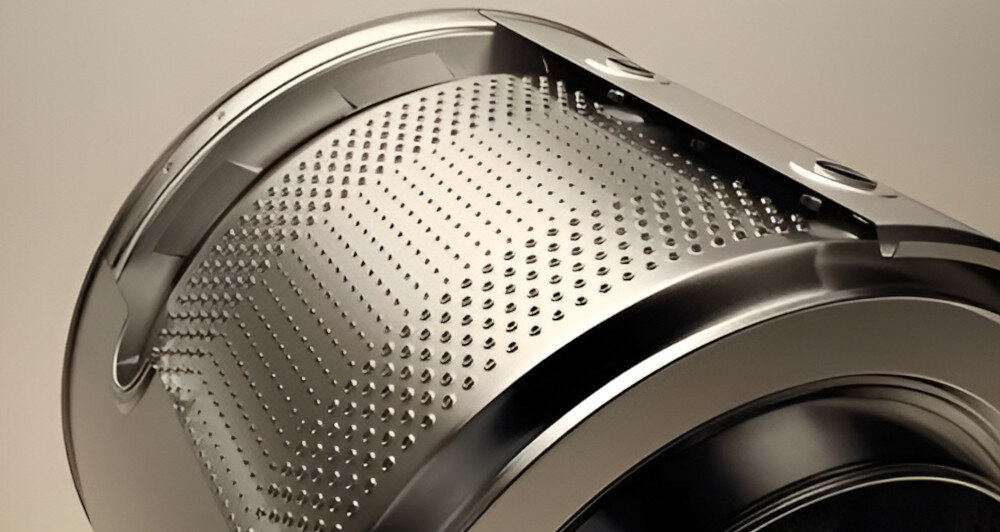 PRALKA ASKO W3096RW wizualizacja bęben konstrukcja budowa stal nierdzewna trwałość konstrukcja higiena prania odporność na wysokie temperatury dezynfekcja wyższe prędkości wirowania