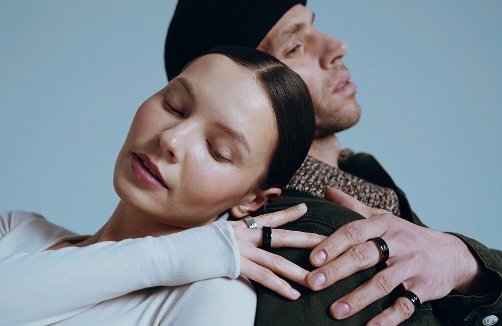 Smartring MAXCOM mRing MR100 bizuteria tradycja estetyka rownowaga komfort zdrowie reakcje organizm bateria wodoszczelnosc doba symbol 