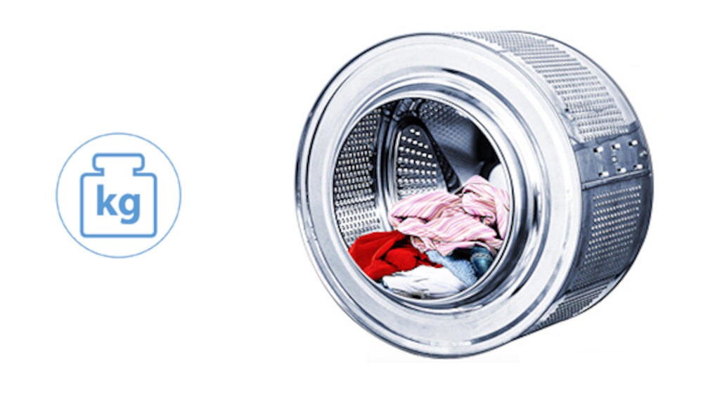 CANDY CSTG 46TME/1-S kd detector automatyka wagowa równomierny rozkład tkaniny parametry pranie woda obroty wirowanie cykl załadunek oszczędność czas energia