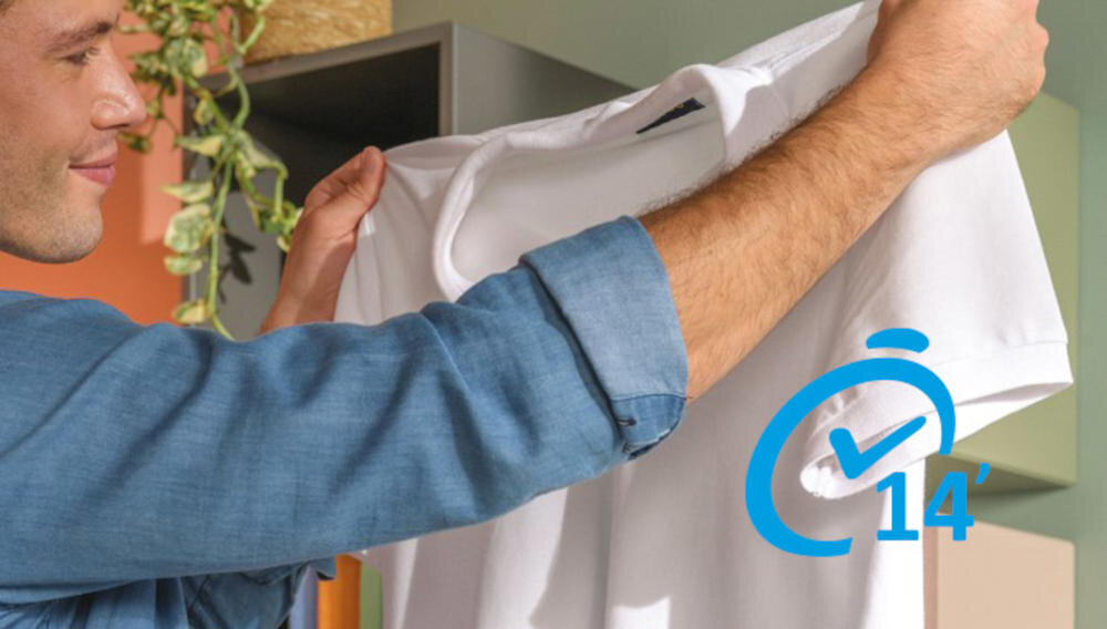 CANDY CSTG 46TME/1-S szybki program pralka kwadrans oszczędność czas