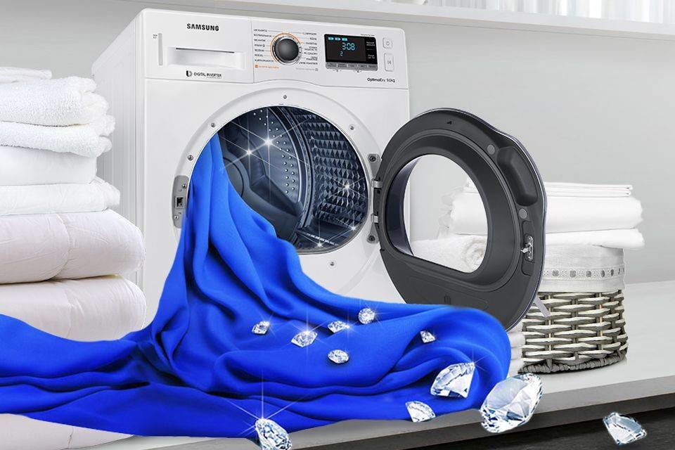 Samsung Dba o delikatne tkaniny. Bęben Diamond Samsung Dba o delikatne tkaniny. Bęben Diamond