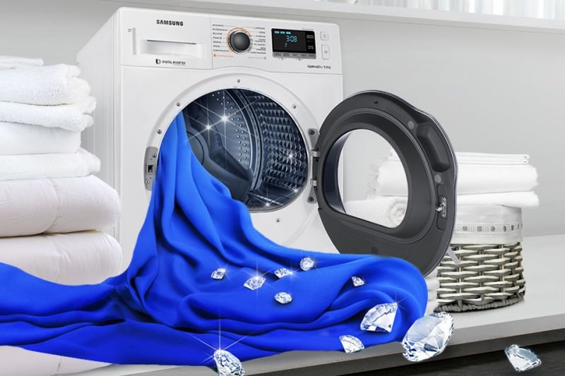 Samsung Dba o delikatne tkaniny. Bęben Diamond Samsung Dba o delikatne tkaniny. Bęben Diamond