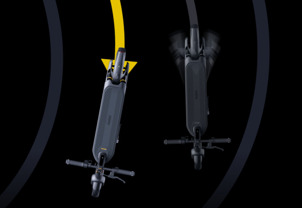 Hulajnoga elektryczna SEGWAY Ninebot KickScooter Max G2D Czarny wbudowany system TCS system kontroli trakcji