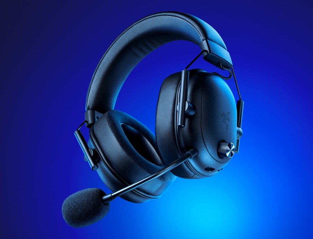 Słuchawki RAZER BlackShark V2 HyperSpeed design komfort lekkość dźwięk jakość wrażenia słuchowe ergonomia lekkość sport aktywność podróże czas pracy działanie akumulator 