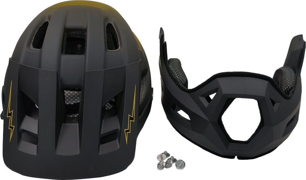 Kask rowerowy XRIDER XR00FH01 Czarno-żółty MTB (rozmiar L)