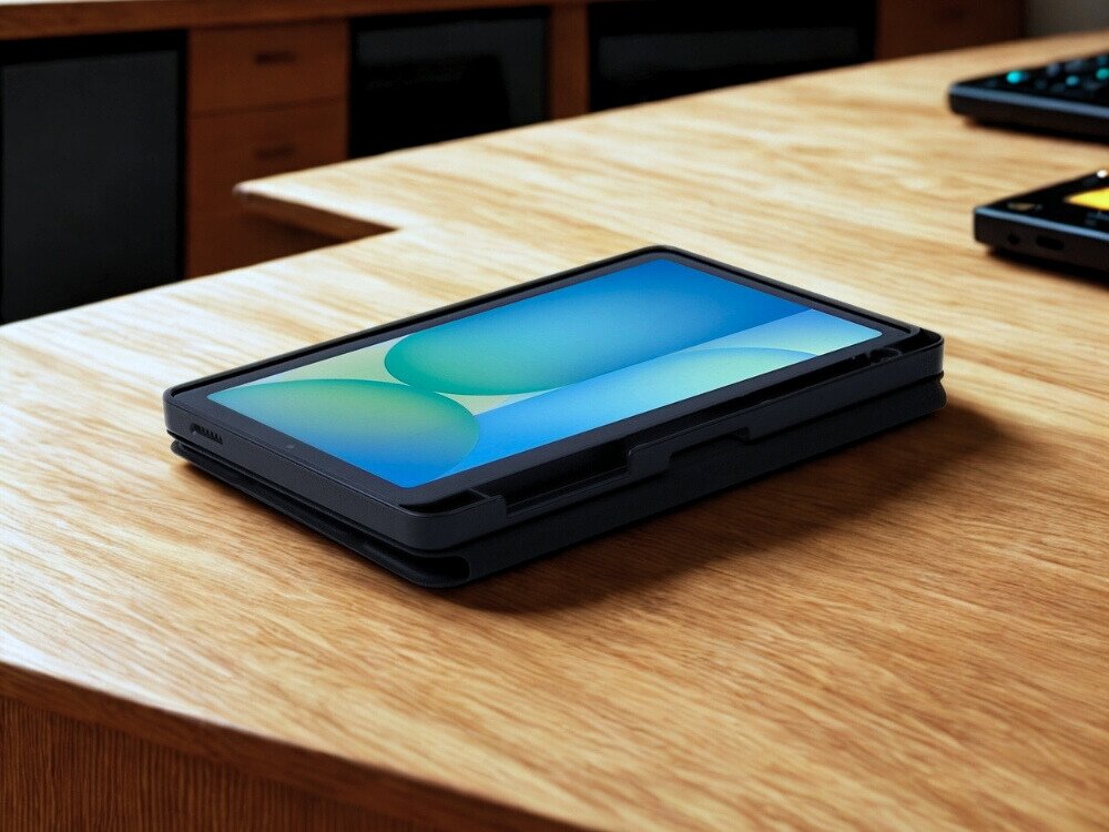 Etui BELINE Book Case
                etui na biurku galaxy tab tpu pu zabezpiecza urządzenie przed zarysowaniami matowe wykończenie lekkość komfort użytkowania