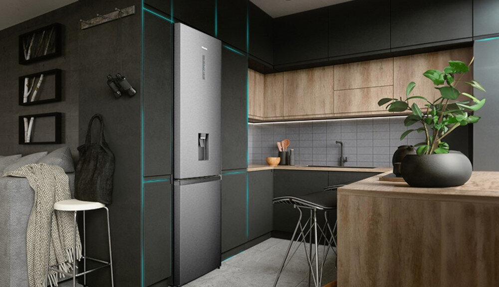 Lodówka HISENSE RB440N4WCE idealnie dopasowana