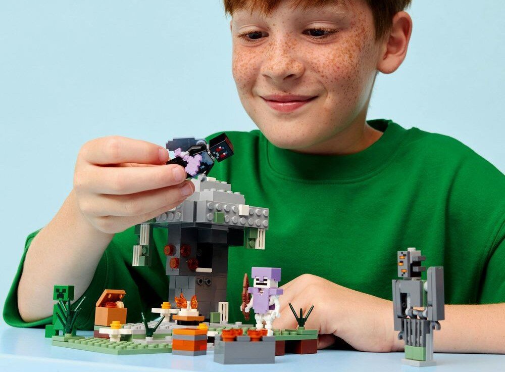 LEGO 21586 Minecraft Blady Ogród 12 cm wysokości, 16 cm szerokości i 15 cm głębokości  