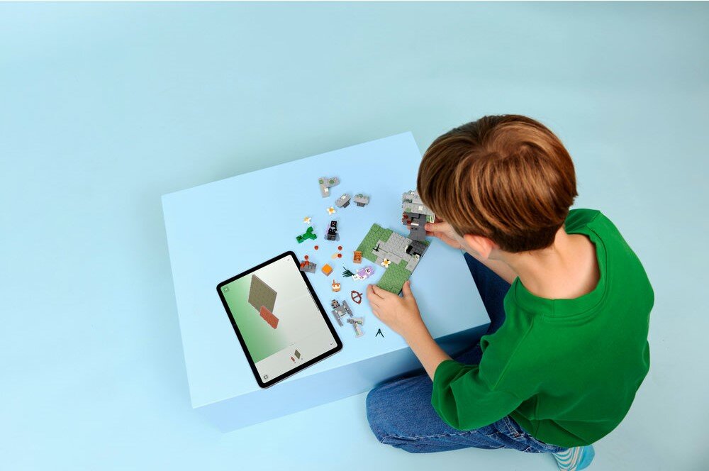 LEGO 21586 Minecraft Blady Ogród zdolności manualne rozwój dziecka koordynacja umiejętności wyobraźnia 
 