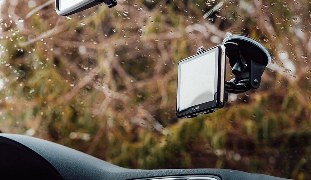 Nawigacja BLOW GPS50V Europa ekran mapy sterowanie gps rysik uchwyt samochód
